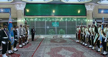 کارکنان قرارگاه پدافند هوایی با آرمان&zwnj;های امام (ره) تجدید میثاق کردند
