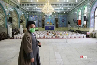 بسته بندی بسته های حمایتی آسیب‌ دیدگان کرونا در قم