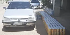 توقیف خودروی حامل شیرخشک‌های قاچاق در قائنات خراسان جنوبی