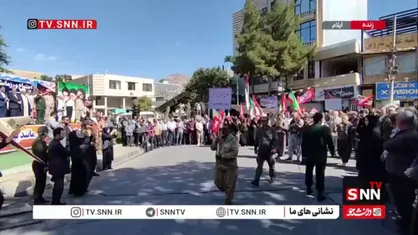 آغاز رژه مرزداران ایلامی در رزمایش بزرگ &laquo;جانفدایان ایران&raquo;