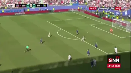 گل اول آمریکا به بوسنی در موقعیت آفساید به ثمر رسید / بوسنی 0 - 0 آمریکا