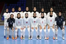 فیلم توقف دختران فوتسال ایران مقابل چین