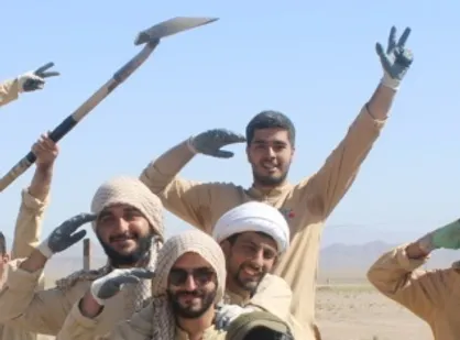 جهاد بدون مرز / حضور دانشجویان بین&zwnj;الملل در اردوی جهادی + فیلم