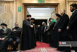 مراسم وداع با پیکر آیت الله هاشمی شاهرودی