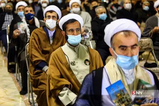 ارتباط تصویری مردم قم با رهبر معظم انقلاب اسلامی
