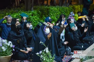 مراسم شب قدر در حافظیه شیراز