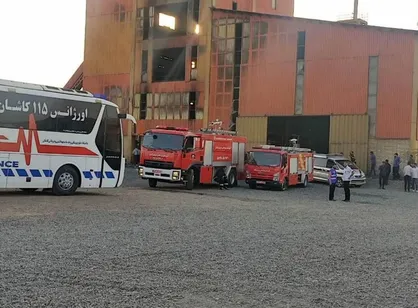 آخرین وضعیت مصدومان حادثه چدن&zwnj;سازی کاشان