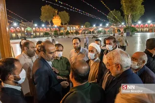 حرم مطهر شاهچراغ(ع) ساعاتی پس از حمله تروریستی