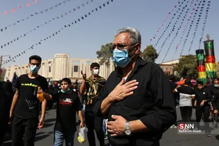 پیاده روی جاماندگان اربعین حسینی(ع) در تهران