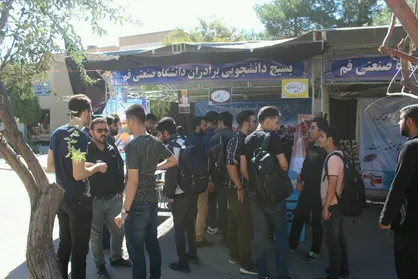 بسیج دانشجویی دانشگاه فنی قم اغتشاشات اخیر را محکوم کرد