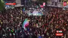 حضور باشکوه مردم کرمانشاه در شب پنجاه وسومین اجتماعات سراسر کشور در تصاویر هوایی ثبت شد + فیلم