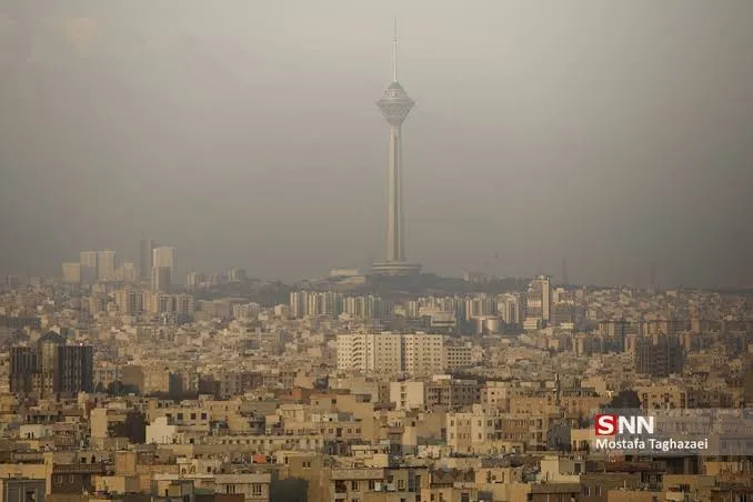 هوای تهران در آستانه آلودگی