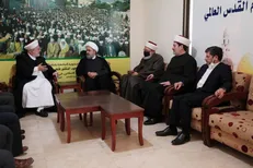 دیدار دبیرکل مجمع جهانی تقریب مذاهب اسلامی با اعضای جبهه عمل اسلامی لبنان