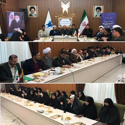 تودیع و معارفه مسئول بسیج دانشجویی دانشگاه آزاد مشهد برگزار شد