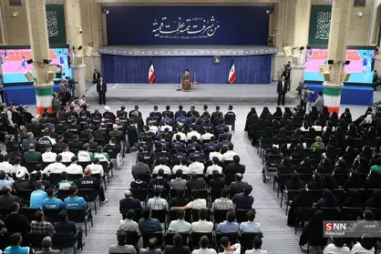 دیدار قهرمانان ورزشی و مدال&zwnj;آوران المپیادهای علمی با رهبر انقلاب اسلامی