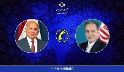 گفتگوی تلفنی وزرای امور خارجه ایران و عراق