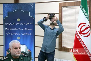 نشست خبری سردار غیب پرور به مناسبت هفته بسیج