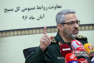  سردار غیب پرور رییس سازمان بسیج مستضعفین