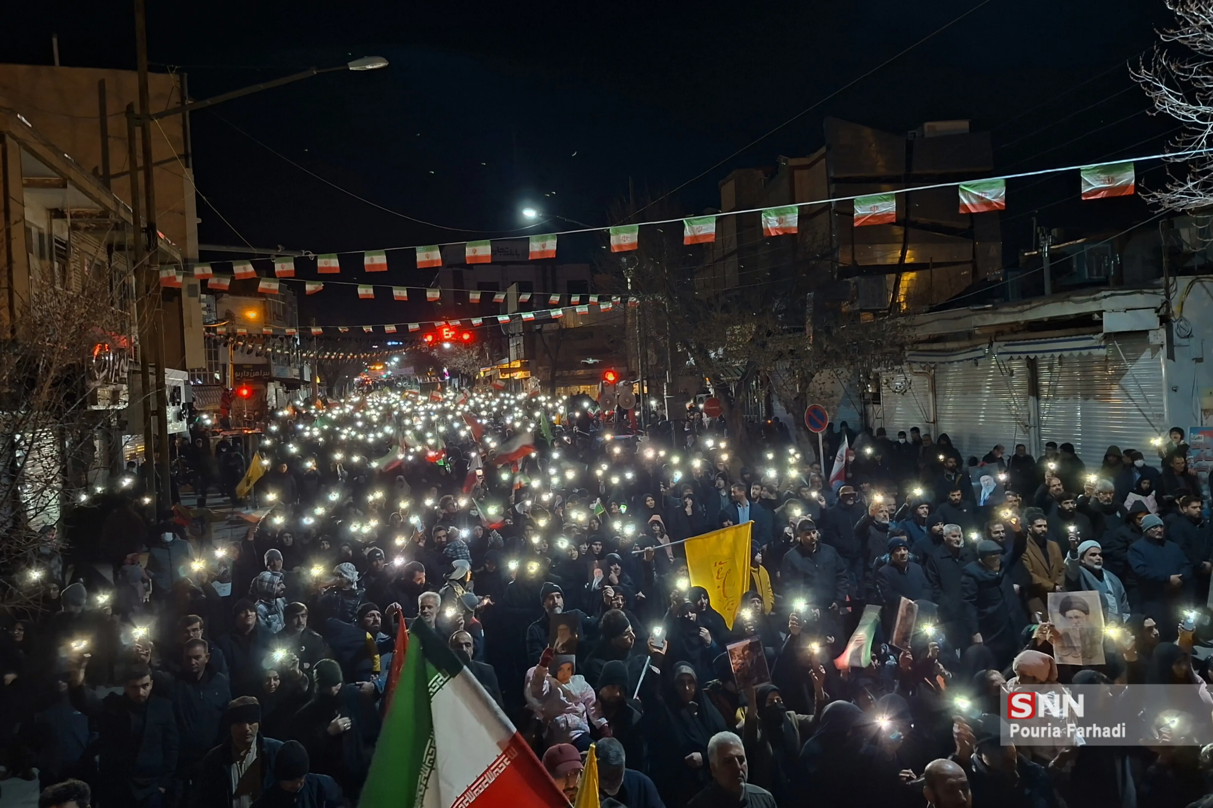 عکس وداع شهید رئیسی