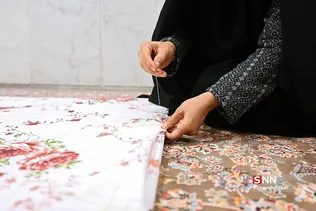 اهدای جهیزیه توسط بسیجیان مسجد چهاده معصوم