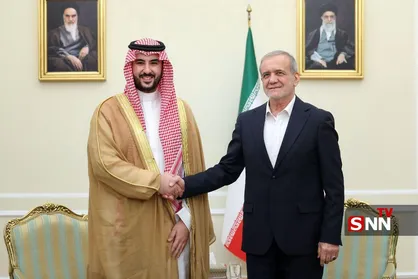 وزیر دفاع عربستان با پزشکیان دیدار کرد