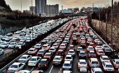 تهران در رده&zwnj;بندی ترافیکی شهرها در رده &laquo;F&raquo; قرار دارد/ وقوع روزی ۲۰۰۰ تصادف