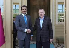 امیر قطر با رئیس جمهور ترکیه دیدار و گفتگو کرد