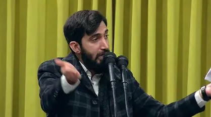 ببینید|  محمد اسداللهی و همخوانی در محضر رهبر انقلاب؛ &laquo;ایران فرزند فاطمه(س) است&raquo;