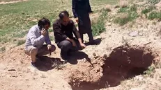 کشف نخستین مقبره دوره اشکانی_ساسانی در غرب اصفهان