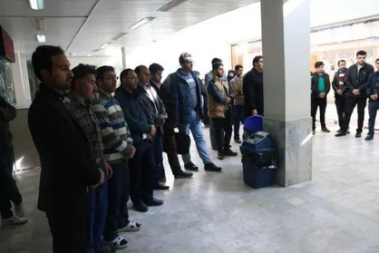 دانشگاهیان علوم پزشکی اردبیل در تجمعی اعتراضی اغتشاشات اخیر را محکوم کردند