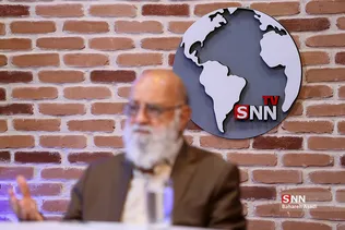 حضور مهدی چمران در خبرگزاری