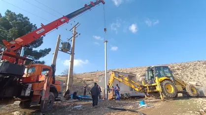پایدارسازی آب شرب ۱۵ روستای شهرستان ایوان با تعویض الکتروموتور چاه مجتمع نبوت