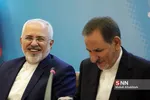 ظریف وزیر امور خارجه و جهانگیری معاون اول رییس جمهور