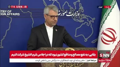 پاسخ بقایی به سوالی درباره انتظار ایران از سه کشور اروپایی: &laquo;شر نرسانید&raquo;