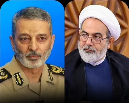 دیدار رئیس سازمان قضایی نیرو&zwnj;های مسلح با رئیس ستاد کل نیرو&zwnj;های مسلح