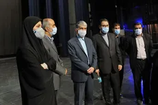 بازدید وزیر ارشاد از تالار وحدت