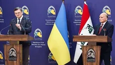 تجمع ضد اوکراینی در عراق با شعار علیه زلنسکی