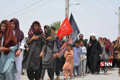 عزاداری عاشورای حسینی در شهرستان دلگان