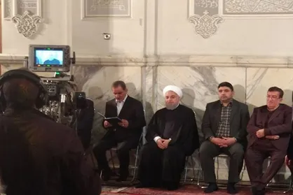 حضور رئیس جمهور در مراسم بزرگداشت مرحوم هاشمی رفسنجانی