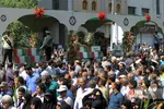 مراسم تشییع پیکر مطهر ۱۵۰ شهید دفاع مقدس در تهران