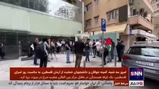 غرفه همبستگی به مناسبت روز اسرای فلسطینی در بیروت برپا شد