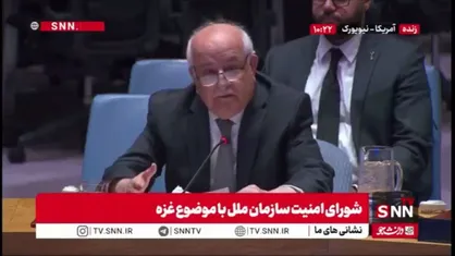 نماینده فلسطین: عدالت و صلح حق همه مردم است / آتش&zwnj;بس تنها راه پایان رنج فلسطینیان است
