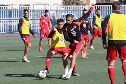 بدنسازی پرسپولیسی&zwnj;ها در روز تمرین اختصاصی بودیمیر