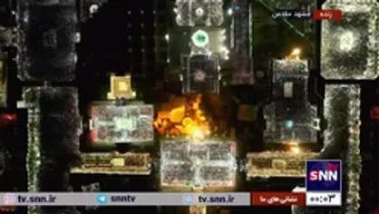 تصاویر تماشایی از دریای بی&zwnj;کران شب&zwnj;زنده&zwnj;داران در جوار امام رئوف در شب بیست و یکم ماه مبارک رمضان