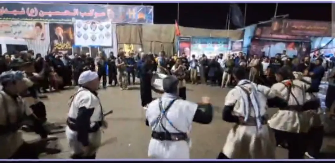برگزاری آیین سنتی چمر عشایر ایلام در مرز مهران؛ جلوه‌ای از فرهنگ بومی در آستانه اربعین