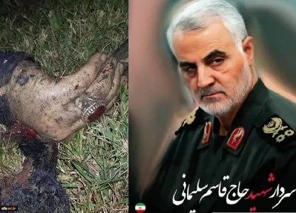 دست&zwnj;خط سردار سلیمانی برای دخترش+تصویر