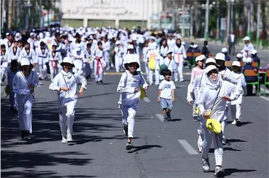 مراسم گرامیداشت روز جهانی المپیک 