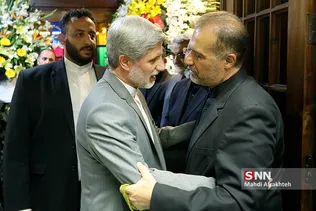مراسم ختم والده کاظم جلالی