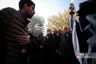 تشییع پیکر مرحوم سید قاسم موسوی قهار