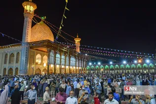 جشن میلاد امام رضا(ع) در حرم مطهر شاهچراغ(ع) شیراز